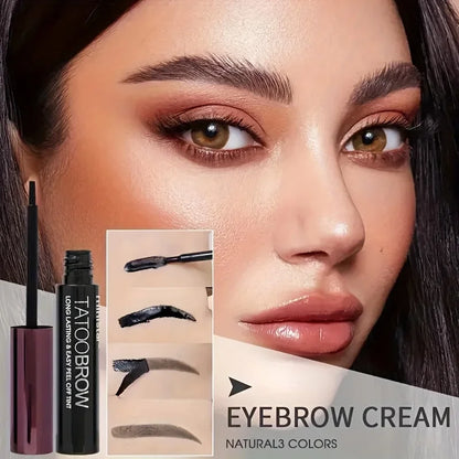 Peel-Off Eyebrow Tint Gel – Semi-Permanent Waterproof Brow Dye for Fuller, Defined & Long-Lasting Natural Looking Brows