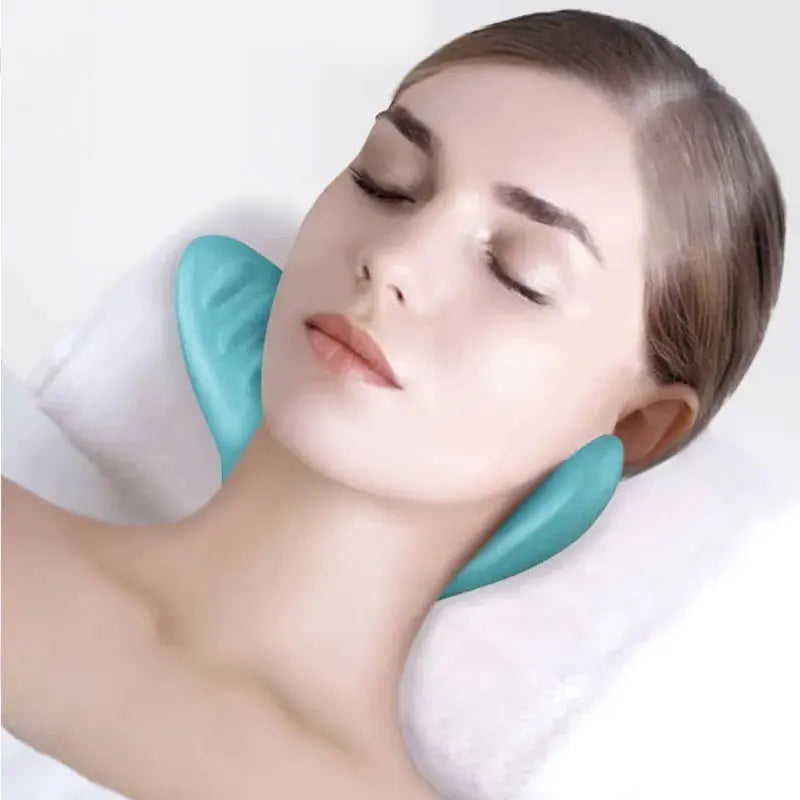 PC Pillow Cervical Traction, Shoulder & Neck Muscle Relaxer Massager, Spine Alignment & Traction Correction for Relief