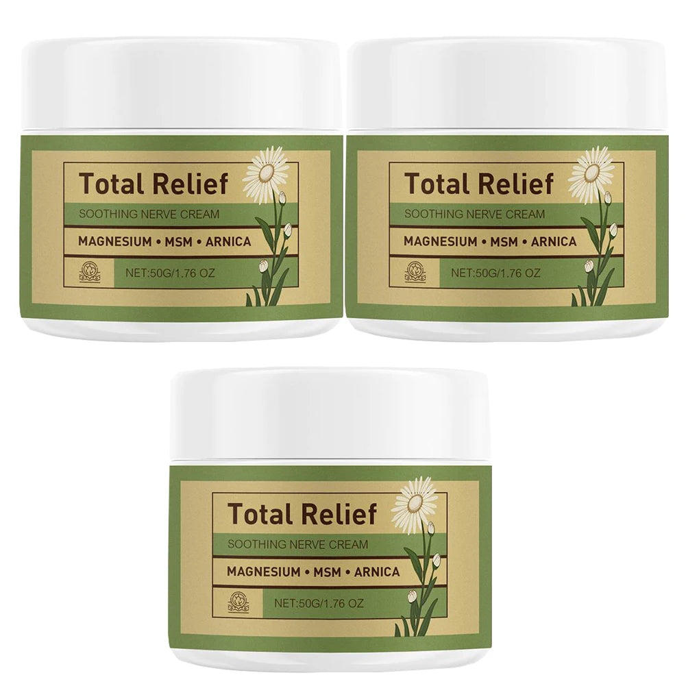 Magnesium Soothing Body Cream - Non-Greasy Daily Massage Care for Muscles, Knees & Joints with Arnica & MSM