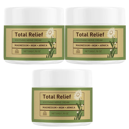 Magnesium Soothing Body Cream - Non-Greasy Daily Massage Care for Muscles, Knees & Joints with Arnica & MSM