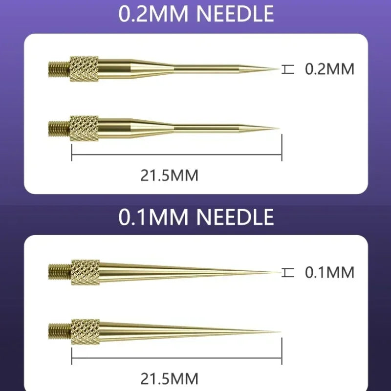 MECHANIC RP4 Ultra-Thin Multimeter Test Leads – Replaceable Pen Tip Cables for Digital & Analog Multimeters