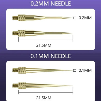 MECHANIC RP4 Ultra-Thin Multimeter Test Leads – Replaceable Pen Tip Cables for Digital & Analog Multimeters