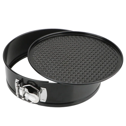 Removable Bottom Round Cake Pan – Carbon Steel Non-Stick Bakeware for Baking Cakes