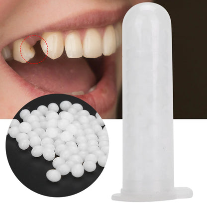 20g Temporary Tooth Repair Bead – Food Grade Plastic Dental Filling Material for Broken Teeth & Dentures