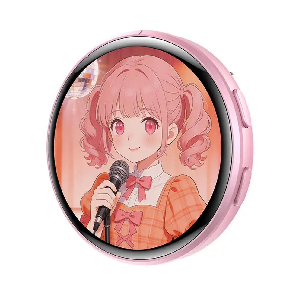 Anime Digital Badge - HD Touchscreen Photo & Video Display Pin for Cosplay, Parties & Fandoms