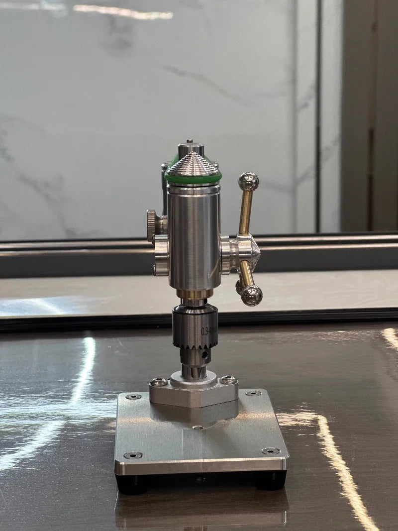 100-240V Mini Drilling Machine – Adjustable Pressure Precision Bench Drill for Mechanical, Decorative, Watch, and Model Crafts