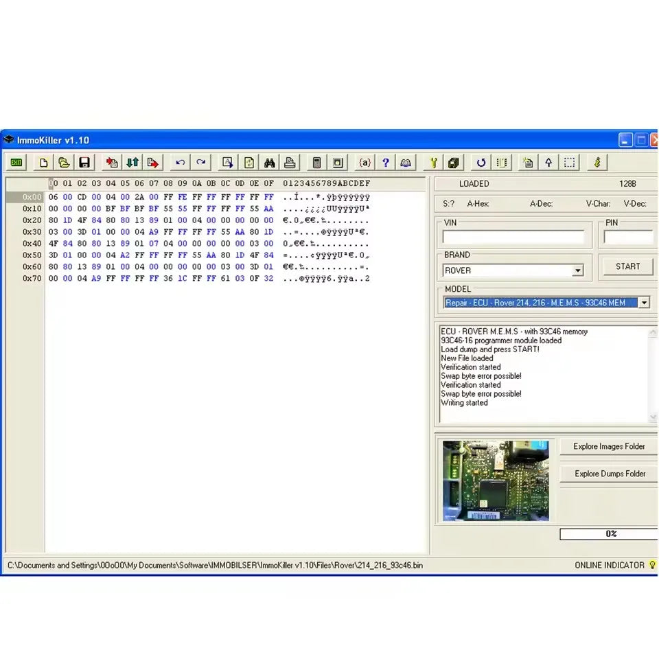 ImmoKiller V1.10 ECU Programmer - IMMO Off & Immobilizer Programming Tool for Automotive Repair