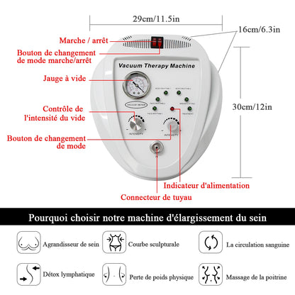 AOKO Vacuum Massage Beauty Machine — Face Lifting, Breast Enlargement & Butt Shaping Device