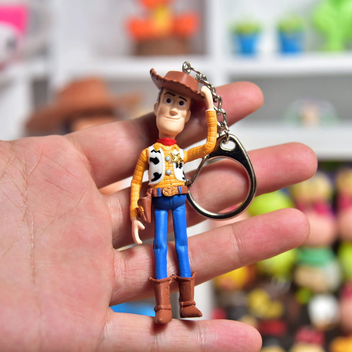 Cartoon Anime Doll Keychain - Cute Bag Pendant Figure Birthday Gift Accessory
