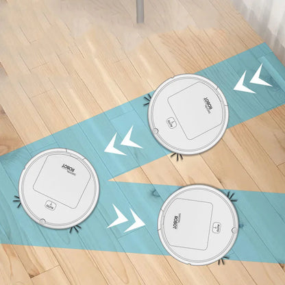 Smart Charging Automatic Robot Vacuum Cleaner - New Sweeping Cleaning Machine with Intelligent Features for Effortless Home Cleaning