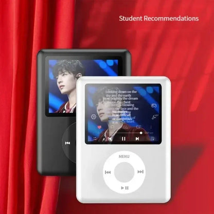 Kawaii Hello Kitty Mini MP3 Player – Cartoon Anime Portable Music Walkman for Students, Sports & External Sound Playback