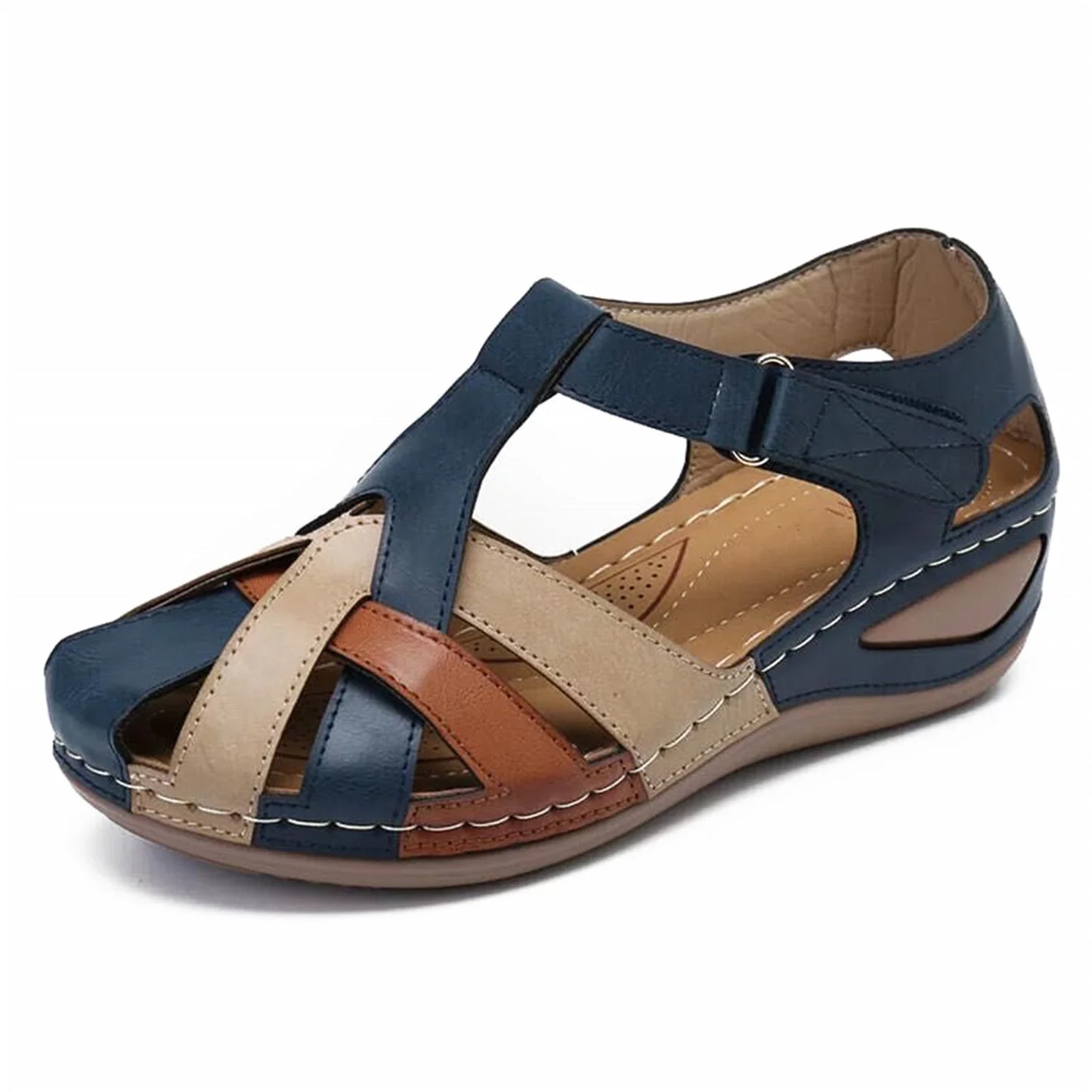 Women Summer Sandals - Lightweight Comfortable Casual Beach Shoes for Indoor & Outdoor Wear