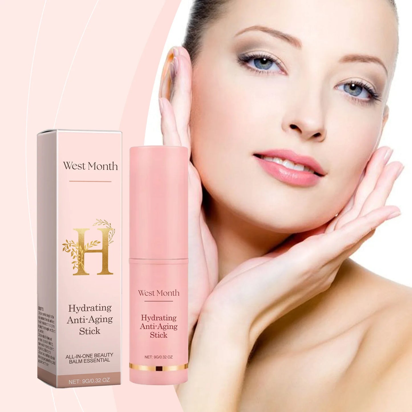 Collagen Multi-Bounce Balm Stick – Instant Wrinkle Removal, Anti-Aging, Firming & Brightening Moisturizer for Dull Skin