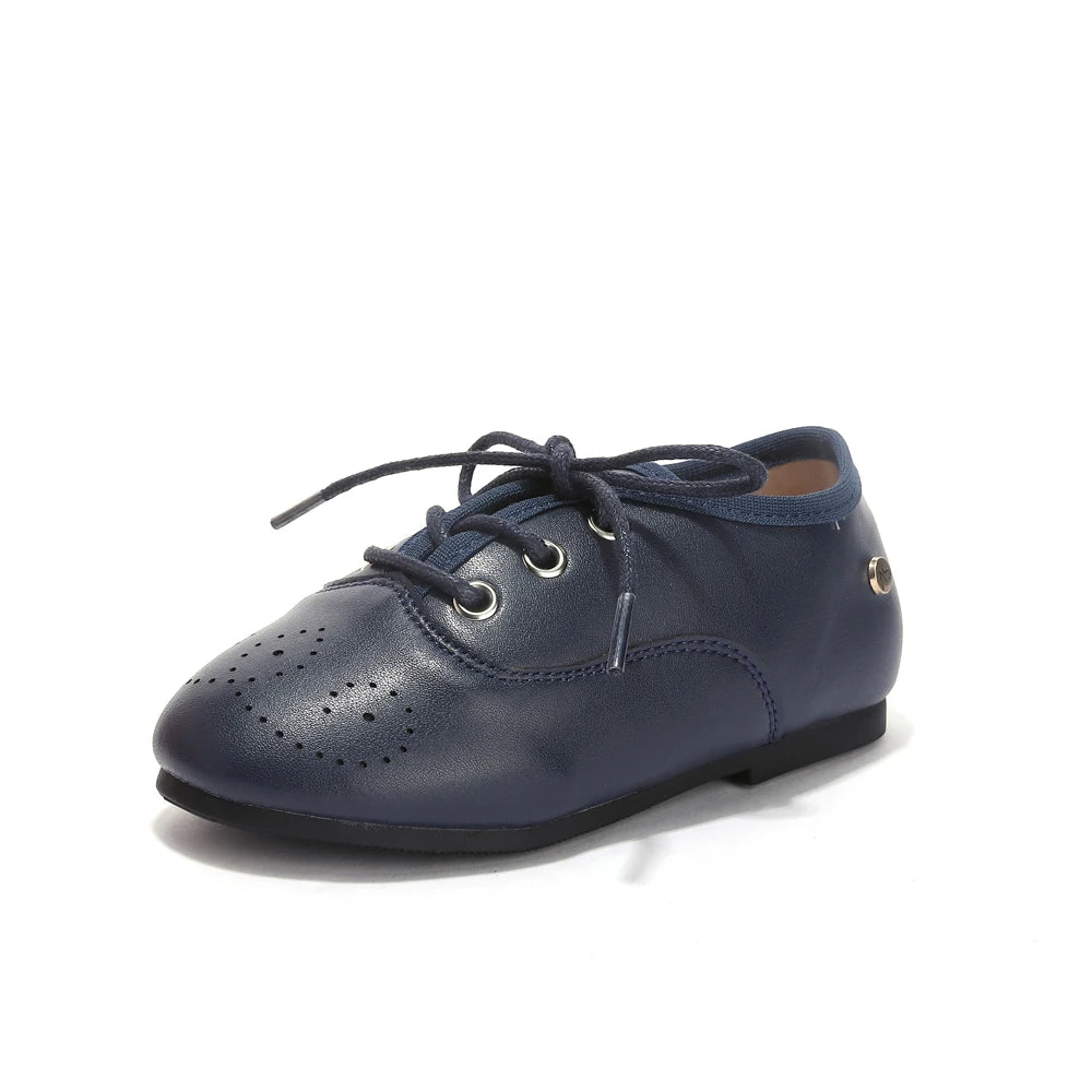 Kids Leather Shoes - Soft Mary Jane & Oxford Flats for Baby Girls and Boys, Princess & Dress Style