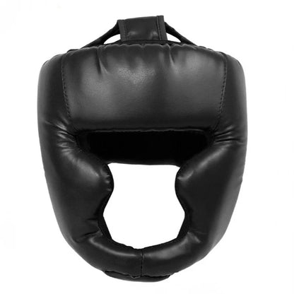 Full-Covered Boxing Helmet - Thickened Head Protector for Men & Women - Karate, Muay Thai, Taekwondo Training Head Guard