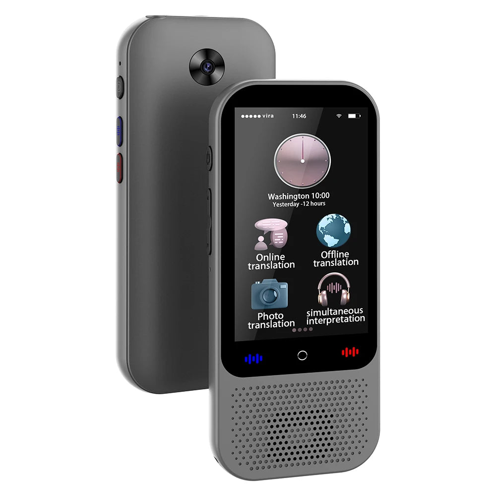 S80 Pro Portable Language Translator – 138 Languages, Voice Translation, 16 Offline Modes, ChatGPT Function