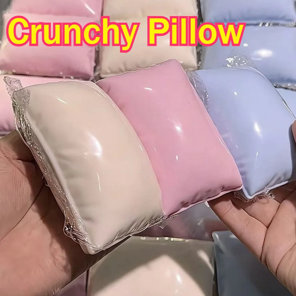 Squishy Stress Ball Fidget Toy - Crunchy Squeeze ASMR Sensory Stress Relief Hand Relaxation Toy