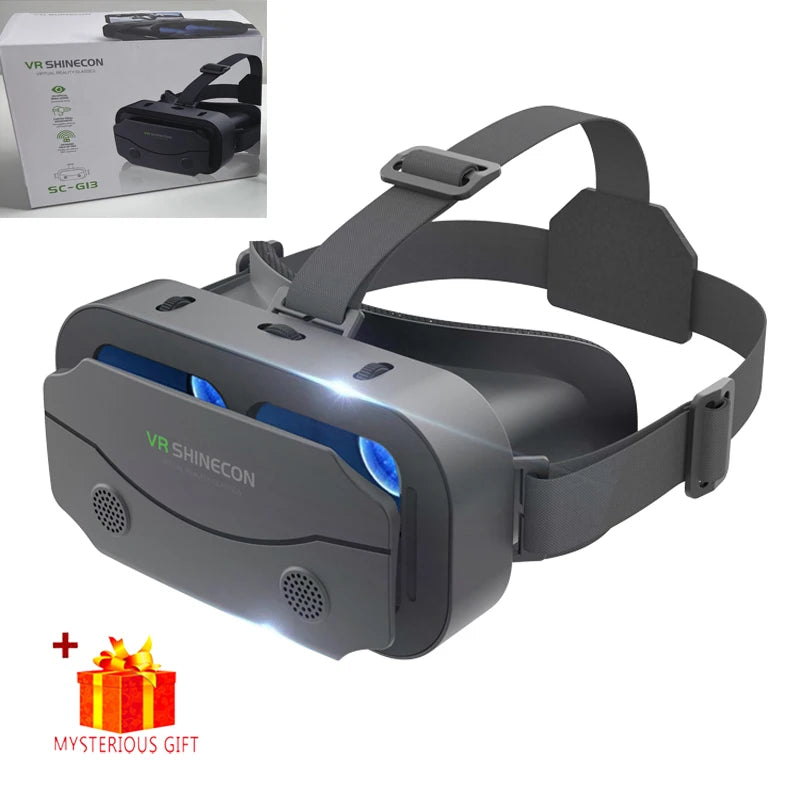 Shinecon 3D VR Glasses – Virtual Reality Headset with Controller for Smartphone Gaming