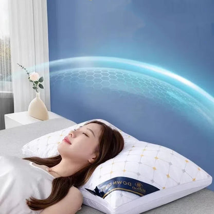 Hotel Cervical Spine Support Pillow – Orthopedic Sleep Aid Pillow for Home & Dormitory, Single Pillow Core