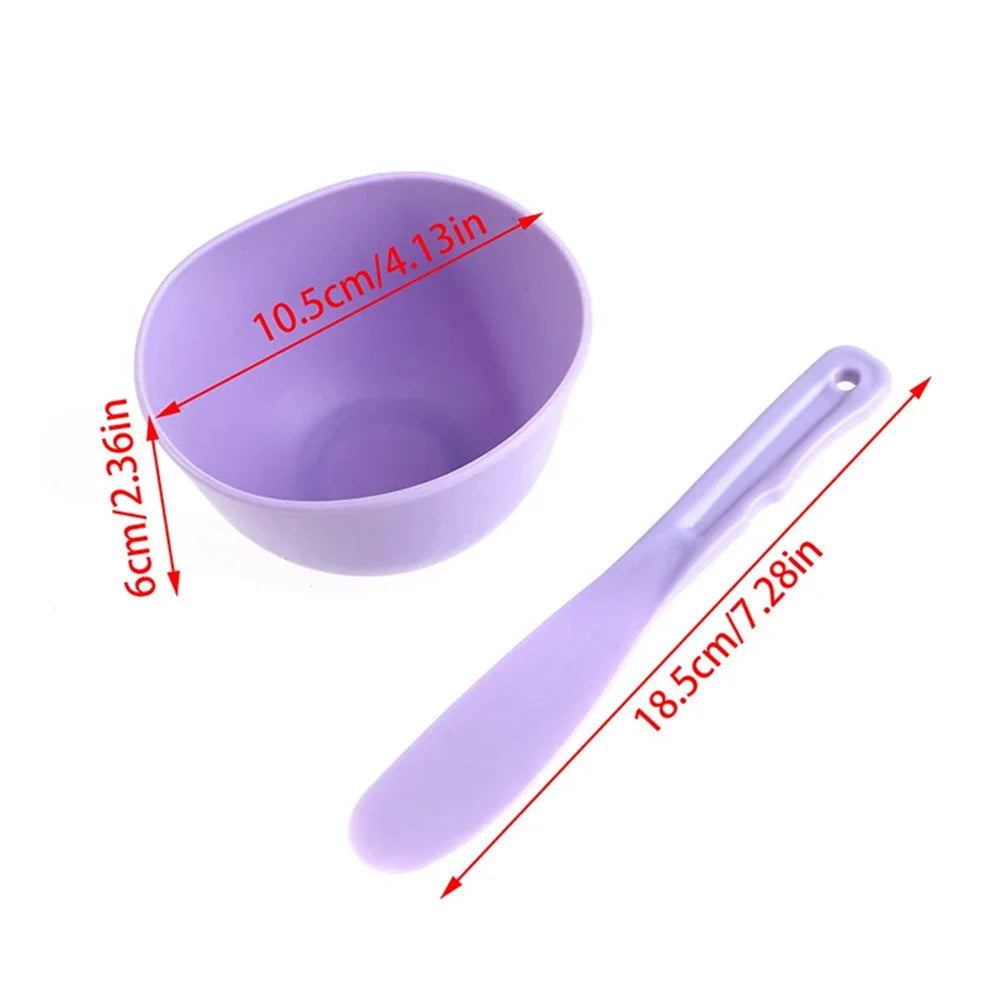2PCS Non-Toxic Silicone Mask Mud & Essential Oil Bowls – Durable, Portable Face Skin Care Tools for Makeup & Clean Use