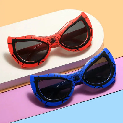Kids Cartoon Sunglasses - UV400 Trendy Summer Eyewear for Children, Anti-Reflective Outdoor Sun Glasses