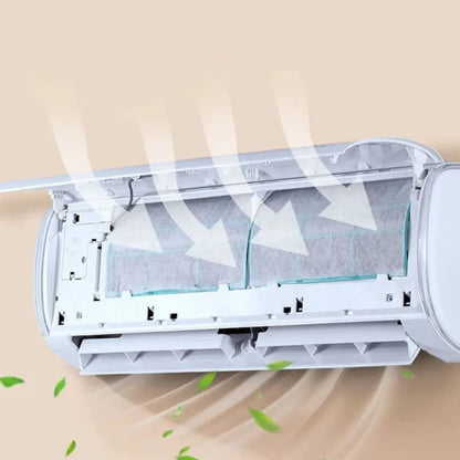 10/2PCS Anti-Dust Air Condition Outlet Filter Mesh - Household Air Conditioner Cleaning Filter