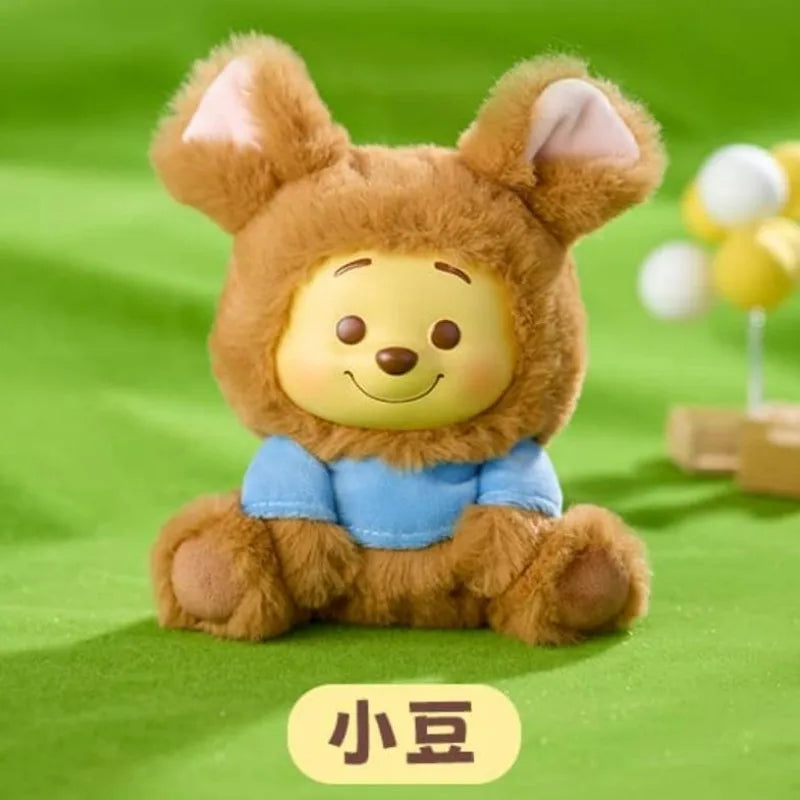 Disney Winnie the Pooh Vinyl Blind Box – Naughty Party Pooh Bear Mystery Pendant Toy, Cute Surprise Doll Gift