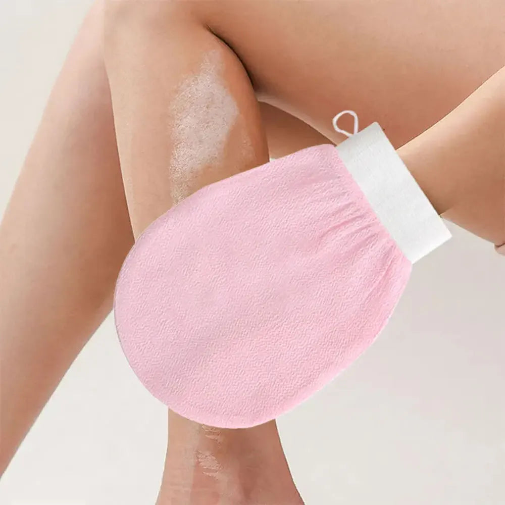 Moroccan Hammam Exfoliating Shower Gloves – Dead Skin Removal & Korean Massage Scrub Mitt