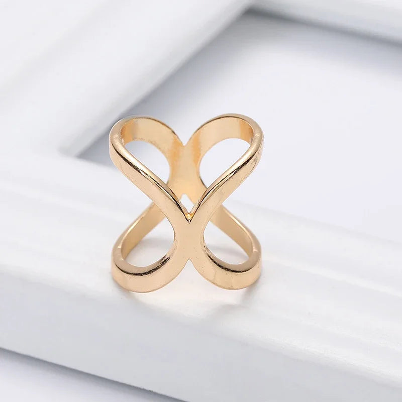Stylish X Shape Metal Brooch: Fashion Cross Scarf Clip for Women - Hollow Bow Scarves Holder, Shawl Jewelry Accessory