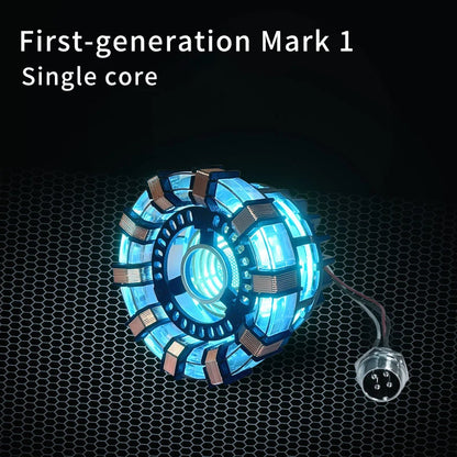 New Sale: Iron Man MK1 & MK2 Arc Reactors – Tony Stark's Mark Armor Heart with LED Lights, 1:1 Chest Lamp Toy Figure