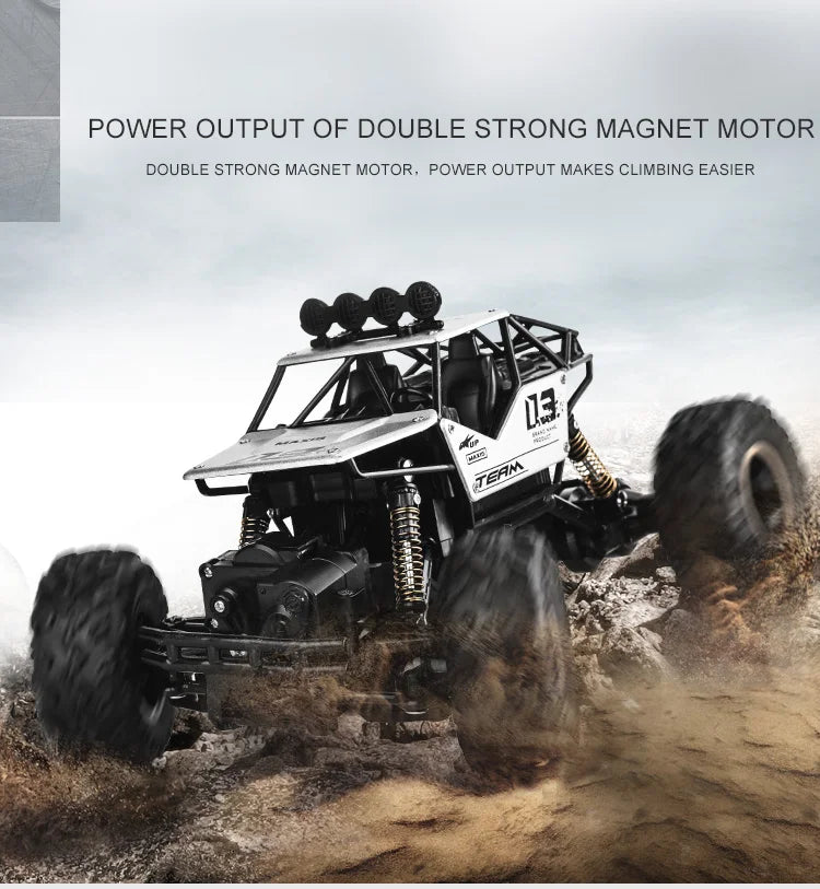 1:12 RC Off-Road 4WD Monster Truck – High-Speed 20Km/h All-Terrain Remote Control Car for Adults & Beginners