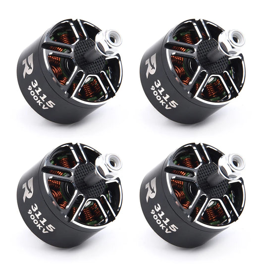 3115 900KV 3-6S Brushless Motor for RC Multirotor – X-Class FPV Freestyle Mark4 XL10 Frame Kit (9-10 inch)