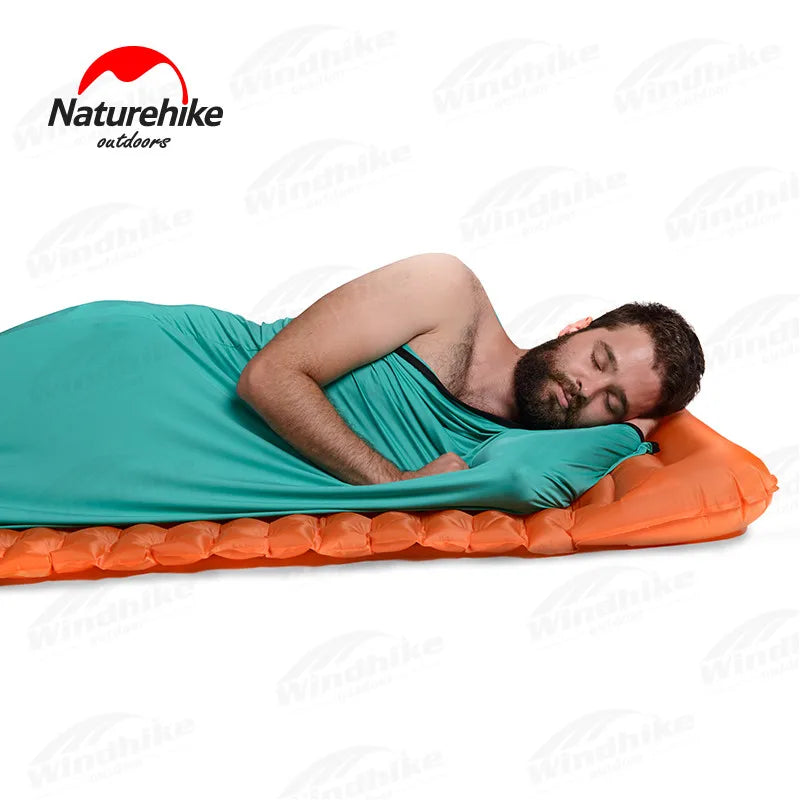 Naturehike Sleeping Bag Liner - Ultralight High-Elastic Travel Sheet for Camping & Hiking