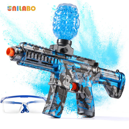 M416 Electric Ball Blaster Toy Gun – High-Speed Metallic Finish, Rechargeable, Halloween & Thanksgiving Gift (Bullets Not Included)