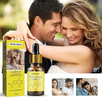 10ml Men's Pheromone Essential Oil – Long-Lasting Natural Body Essence Fragrance, Attracts Women