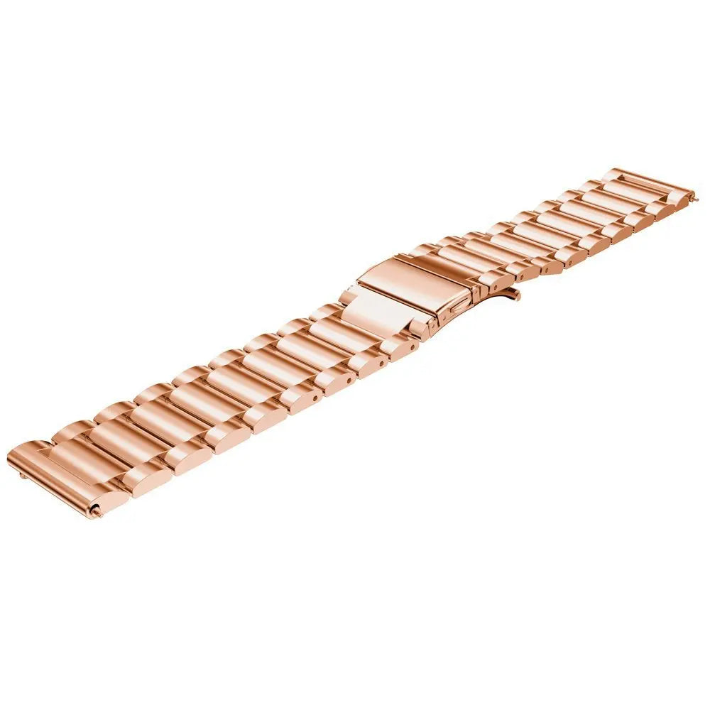 22mm/20mm Metal Watch Strap – Compatible with Garmin Vivoactive 3/4/5, Forerunner 245/645/745/965, Venu 2/3, SQ2 Music