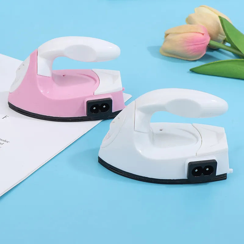 Mini Craft Iron: Portable Electric Heat Press for DIY, Small Iron for Clothes, Laundry Appliances with EU/US Plug