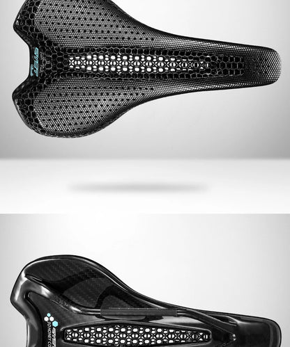 RYET Carbon 3D Printed Bike Saddle – Ultralight 175g Seat for Men & Women Road, MTB, Gravel, Triathlon Cycling