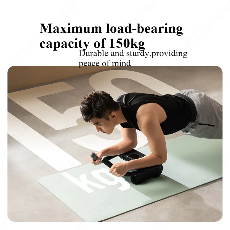 Xiaomi Mijia Smart Abdominal Wheel - Non-Slip Fitness Roller for Core Strength Training with Mi Home App Support