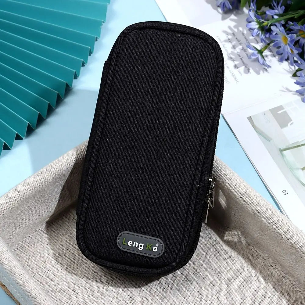 Oxford Cloth Insulin Cooling Bag - Portable Cold Storage Medicine Cooler for Diabetes, Travel-Friendly Drug Freezer