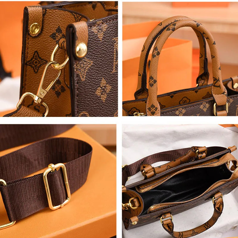2024 Women's Luxury Designer Handbag - Large Capacity Fashion Shoulder and Crossbody Bag, Casual Style