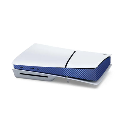 PS5 Slim Carbon Fiber Skin Cover Sticker – Center Console Decal Protective Wrap for PlayStation 5 Accessories (2025 Edition)