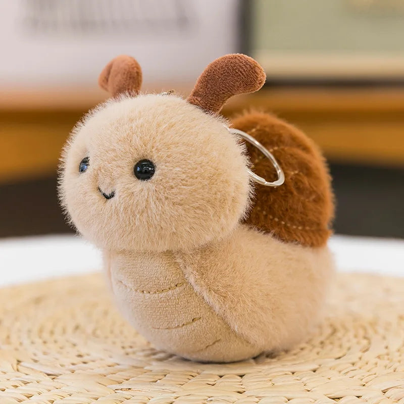 Cute Insect Plush Keychain - Cartoon Bug Spider Bee Bag Pendant & Creative Gift