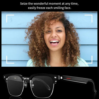 Hiwego Smart Music Sunglasses with Bluetooth Earphones – Wireless HIFI Headset for Driving & Hands-Free Calls