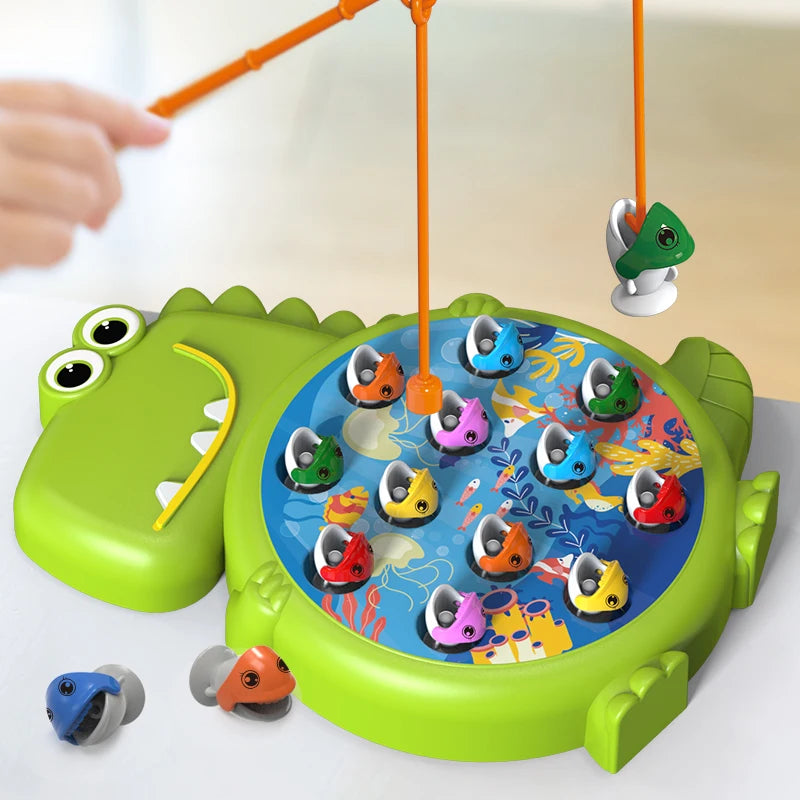 Baby Magnetic Fishing Toy - Educational Toddler Game for Early Learning, Birthday Gifts & Parent-Child Play