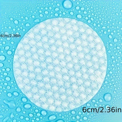 Round Facial Cleansing Pads - 300/600pcs Hypoallergenic Lint-Free Makeup Remover Wipes