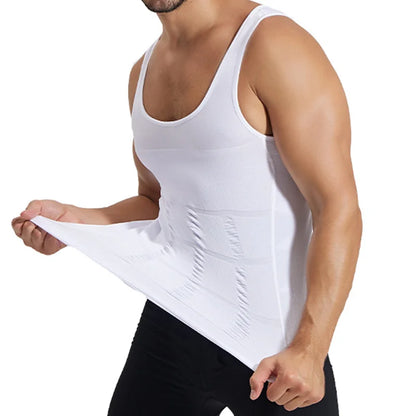 Men's Compression Sleeveless Shirt - Slim Fit Fitness Training Tank Top Running Gym Sports Vest