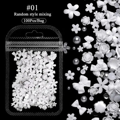BORN PRETTY 30ML Nail Rhinestone Glue - Gel Adhesive for 3D Nail Charms, Bling Gems & Nail Decoration Supplies