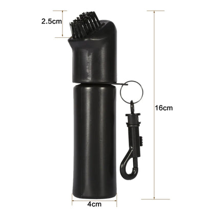 Golf Club Cleaning Brush – Wet Scrub Brush for Irons & Balls, Golf Cleaner with Water Bottle