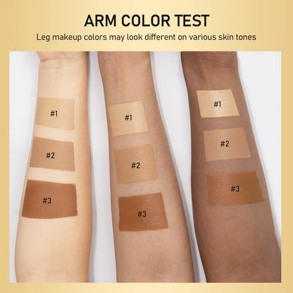 30g Moisturizing Leg & Body Foundation — Liquid Fake Tan Cream for Even Skin Tone and Skin Care